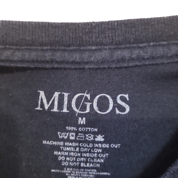 Migos Men's Medium Black T Shirt - Picture 3 of 5